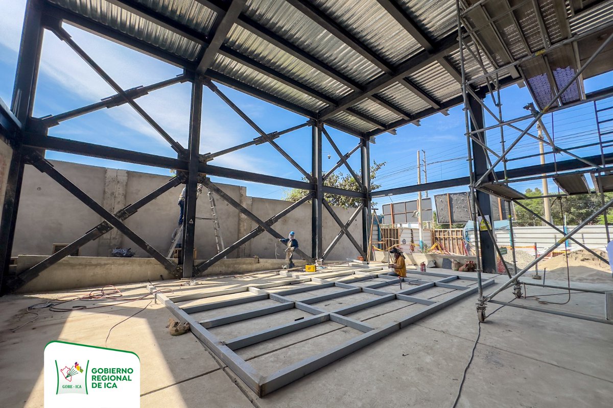 IcaGore's tweet photo. 🟢La moderna central de monitoreo continúa su avance. La infraestructura para la sala de tableros ya está casi culminada, la misma que tiene como función principal, distribuir la electricidad a todas las áreas.🚧🏗️
📌Mas info: 👉 https://t.co/2Wzzn6bG5Z https://t.co/T38aPzCwbB