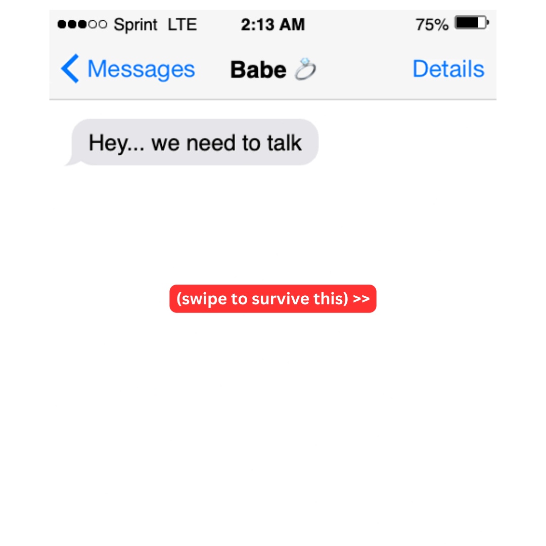 RizzText's tweet image. The 2AM "we need to talk" survival guide 😰
(save this before you need it)

Drop a 💀 if you've ever got this text at 2AM