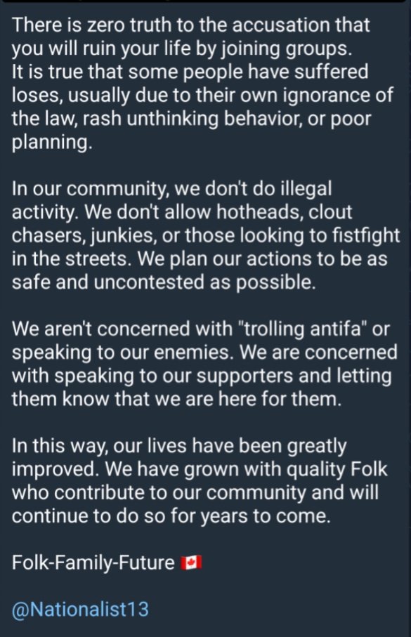 Dearest Gentle Readers,

Recruitment stagnates for Diagolon and neighbouring duchies. They seek to allay fears of doxxing and "ruining" one's life. 

Will joining a group, one such as Diagolon, ruin one's life?

Yes, perhaps.