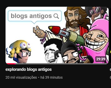dito isso, fiz esse
youtube.com/watch?v=o0G5nR…