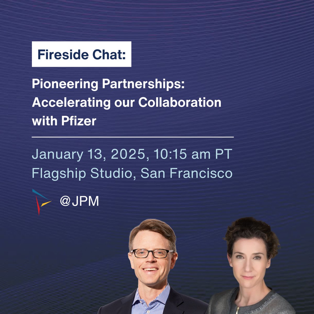 Join us for a conversation between <a href="/PioneeringMeds/">Pioneering Medicines</a>  COO Alec Reynolds &amp; Marija Tadin-Strapps, Head of Discovery Network at <a href="/pfizer/">Pfizer Inc.</a>, about progress in the strategic alliance between Pfizer &amp; <a href="/FlagshipPioneer/">Flagship Pioneering</a>.  Learn more &amp; register for the livestream events.flagshippioneering.com/acceleratingco…