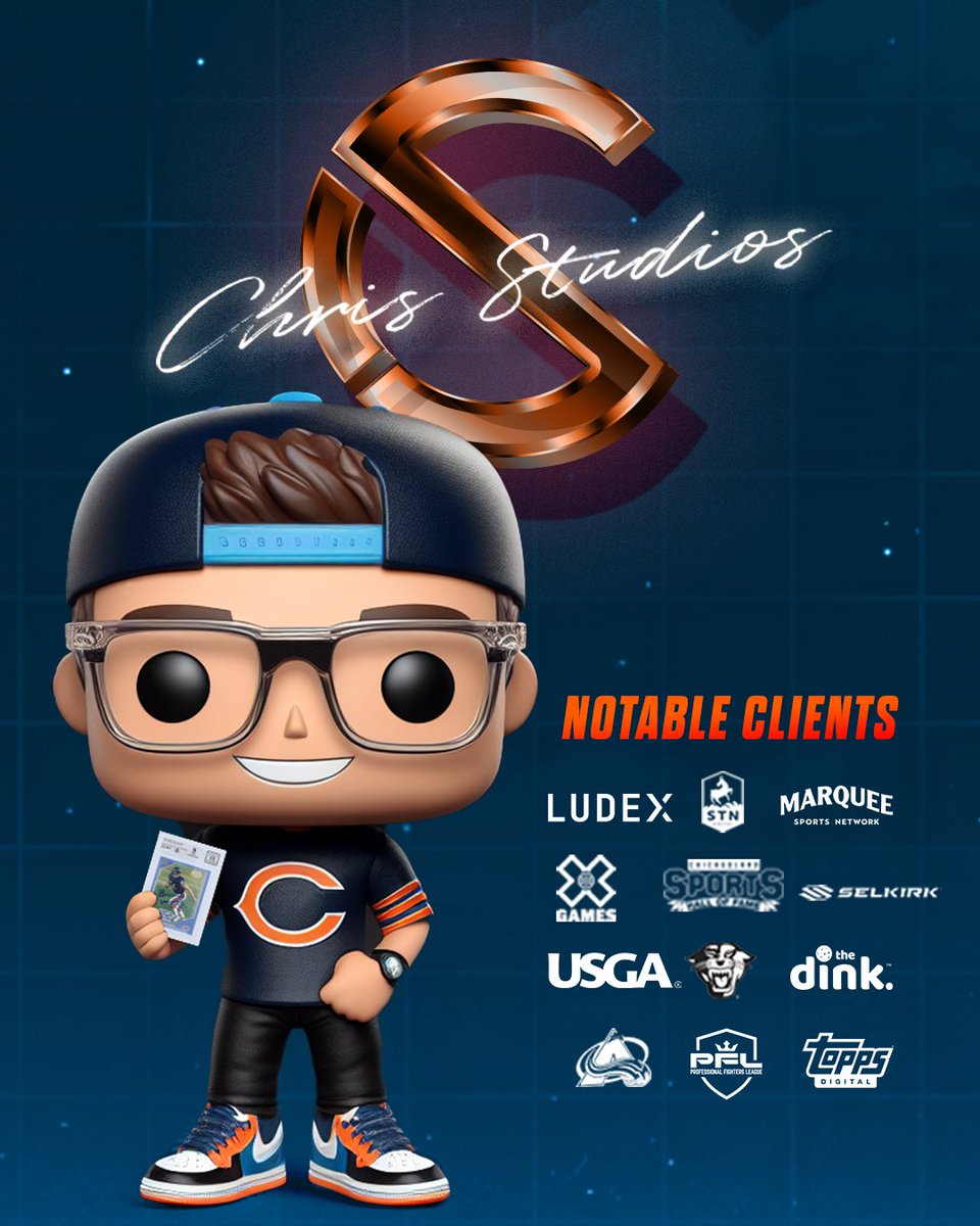 Chris_Studios's tweet image. 👋Hey! I&apos;m Chris! 

I am a Self taught graphic designer with 10+ years of experience and a passion for sports design!

Contact me today! 
🎨- behance.net/chrisstudios 
💬- My DMs Are Open!  
✉️- chrisstudios.business@gmail.com 
🔗- chrisstudios.net 
.