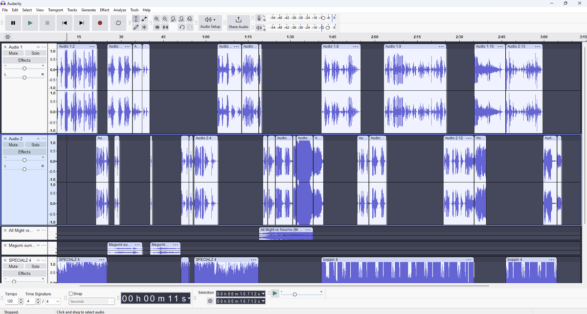 RiendeerD53967's tweet photo. Planning on finishing all audio today Ik i use a poo poo software 😮💨😮💨 #evildaisuke https://t.co/oQTtoSTyU6