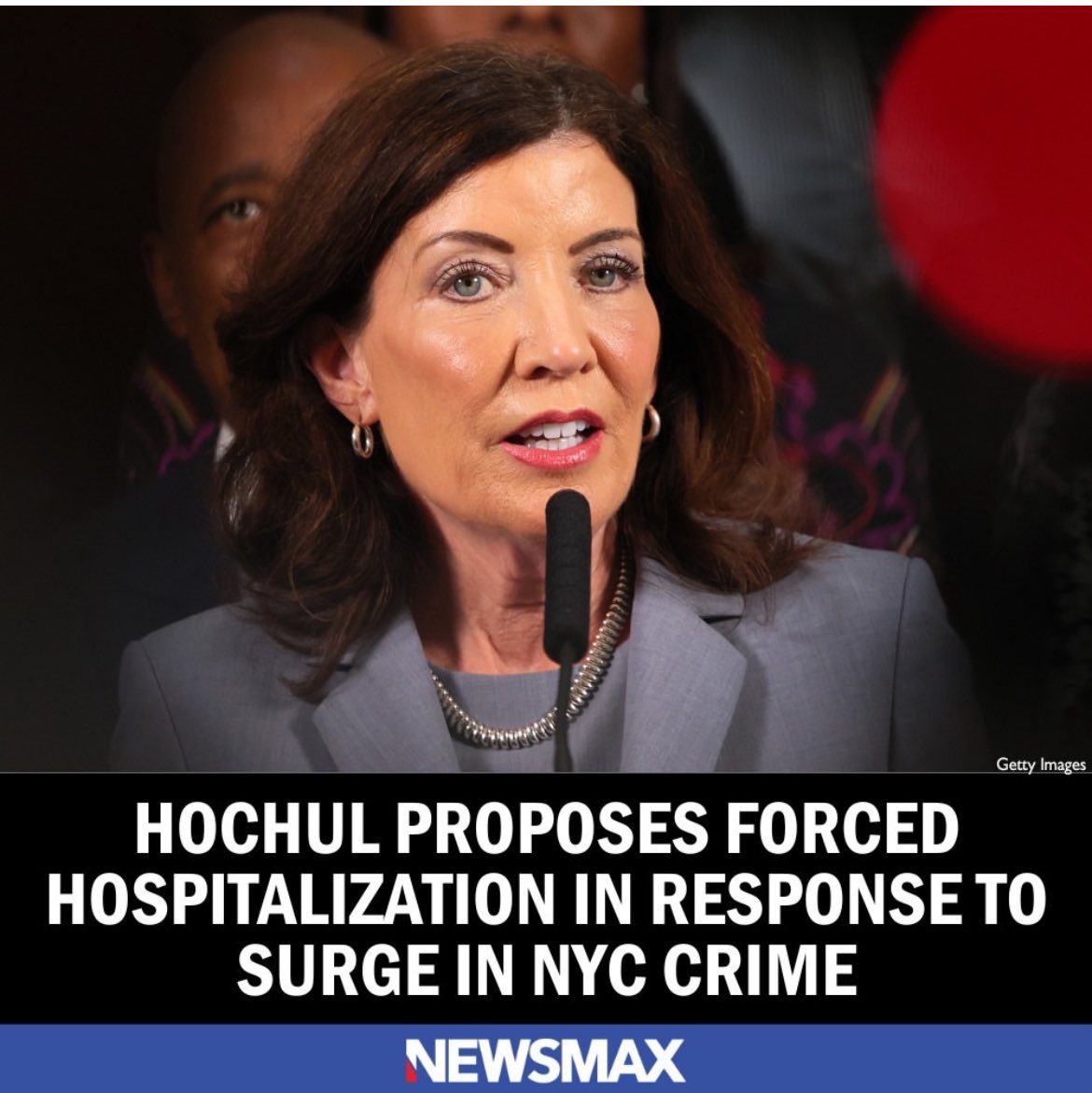 AssemblymanAriB's tweet image. So Governor Hochul’s plan to fight crime is to force people into hospitals? Sounds like the plot of a bad sequel: Mental Institutions: The Return. Closed the old ones, now just throw them in hospitals? I’m clicking my heels saying &quot;January 20&quot; 😂 #Hochul #CrimeSolutions #NYC…