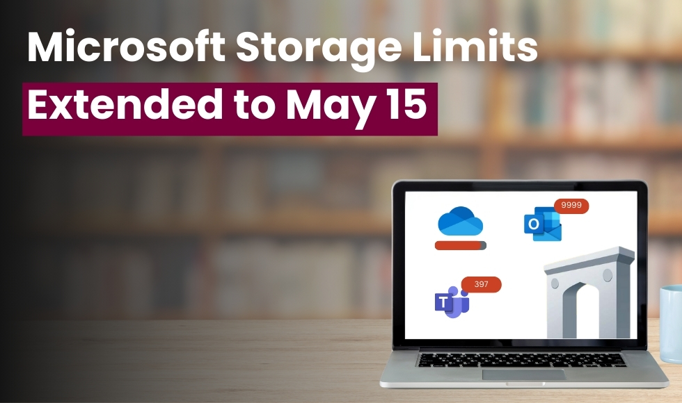 University Technology Services (UTS) (@mcmasteruts) on Twitter photo Hey, <a href="/McMasterU/">McMaster University</a>!
Did you know the deadline for new Microsoft storage limits has been extended? The new deadline will take effect on May 15, 2025.
Learn more about the storage deadline extension below.
mcmu.ca/StorageDeadlin… Hey, <a href="/McMasterU/">McMaster University</a>!
Did you know the deadline for new Microsoft storage limits has been extended? The new deadline will take effect on May 15, 2025.
Learn more about the storage deadline extension below.
mcmu.ca/StorageDeadlin…