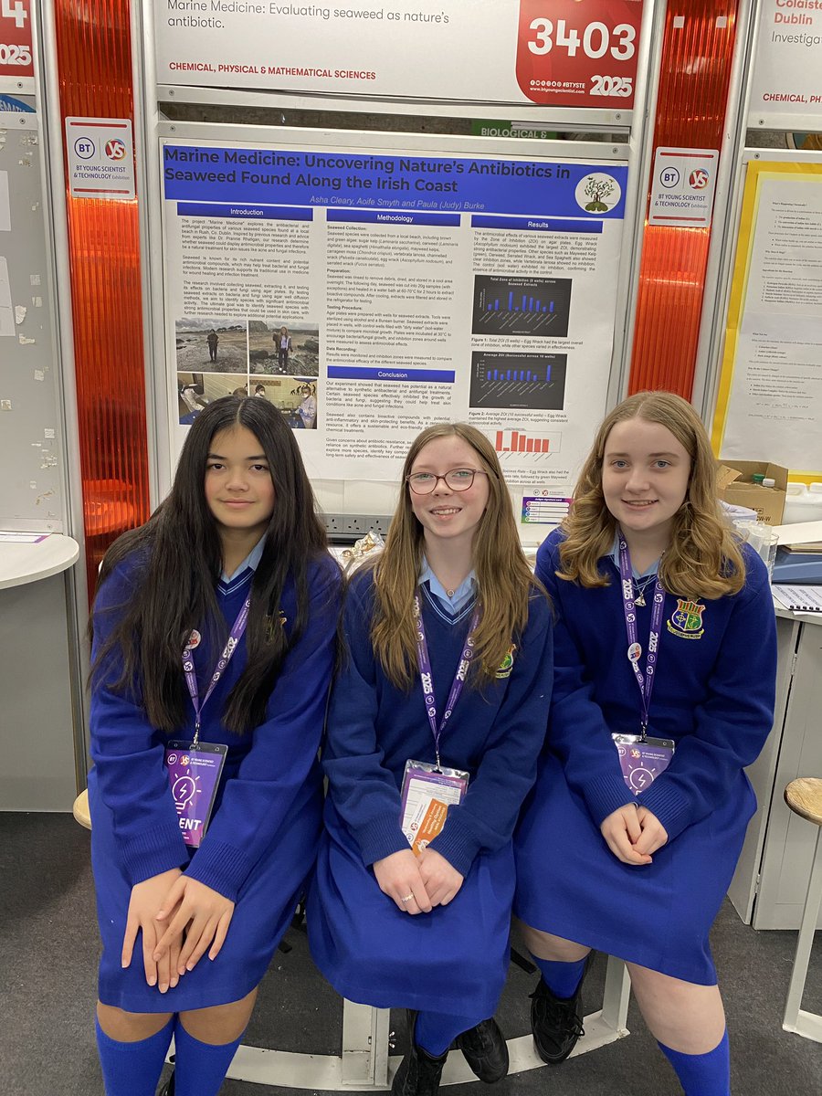 Helen Teehan (@hteehan) on Twitter photo Day 1 #BTYSTE2025 Physical & Chemical Sciences Shout out to our three Second Year students <a href="/stjosephsrush/">St Joseph's Rush</a> competing in their first #BTYSTE 🧫#seaweed #Sustainability
<a href="/KevDelahuntyBio/">Kevin Delahunty STJ Rush</a> <a href="/STJRushGuidance/">Guidance St Joseph's Rush</a> Day 1 #BTYSTE2025 Physical & Chemical Sciences Shout out to our three Second Year students <a href="/stjosephsrush/">St Joseph's Rush</a> competing in their first #BTYSTE 🧫#seaweed #Sustainability
<a href="/KevDelahuntyBio/">Kevin Delahunty STJ Rush</a> <a href="/STJRushGuidance/">Guidance St Joseph's Rush</a>