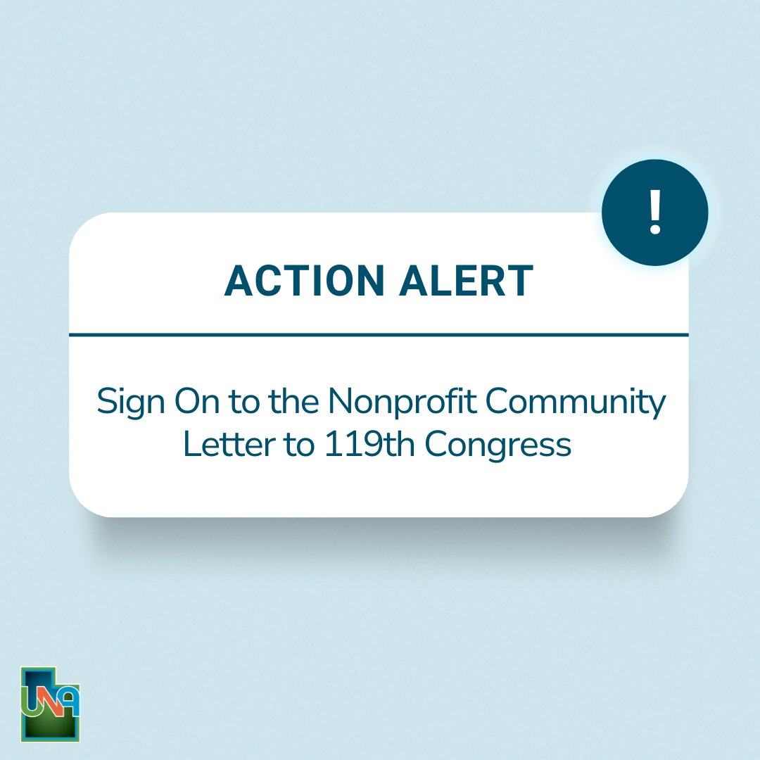 Sign onto the Nonprofit Community Letter to ensure Representatives and Senators understand the importance and impact of charitable organizations to their constituents and communities. bit.ly/4ja7JZi