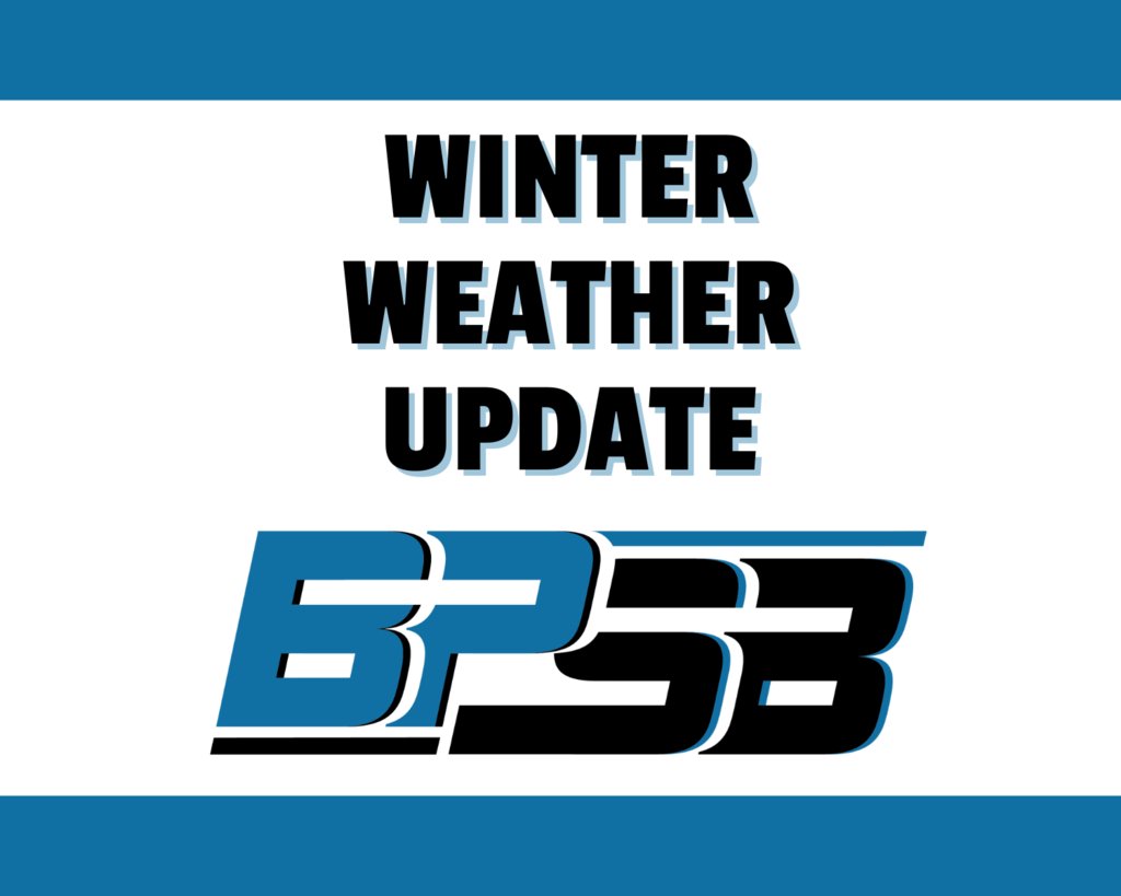 Bossier Schools will be open Thursday, January 9. However, the YEP program will be canceled and all extracurricular and after-school activities will be postponed. We will provide an update at 4 p.m. Thursday regarding school on Friday.