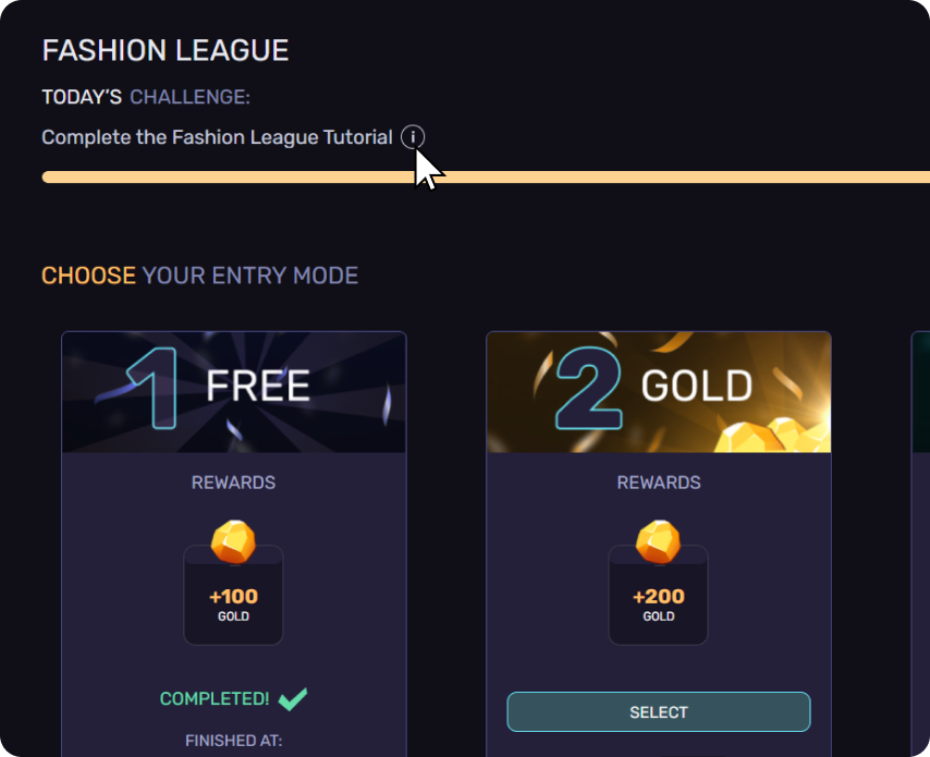 ✨Hey Ally, are you a fashionista? ✨

If yes, we’ve got BIG news for you! 

🚨 A brand-new challenge just hit the runway—Fashion League is LIVE and ready for you to slay! 💃🎮

🎯 Now playable on Android

📅 Challenges available on Earn Alliance for 2 weeks only!

Are you ready