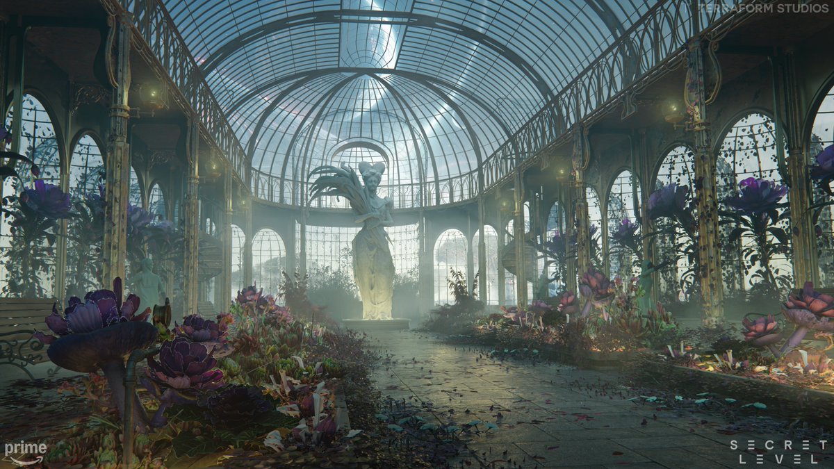 terraformart's tweet image. Auntie Cleo&apos;s designed for #SecretLevel, episode The Outer Worlds: The Company We Keep. Thanks to the GBK team for having us on the project!

Concept Artists: Alex Pi &amp;amp; Egor Posk 

AD: Dan Fadness

CD: Finnian MacManus @fmacmanus⁠

#primevideo #conceptart #artnouveau #scifi