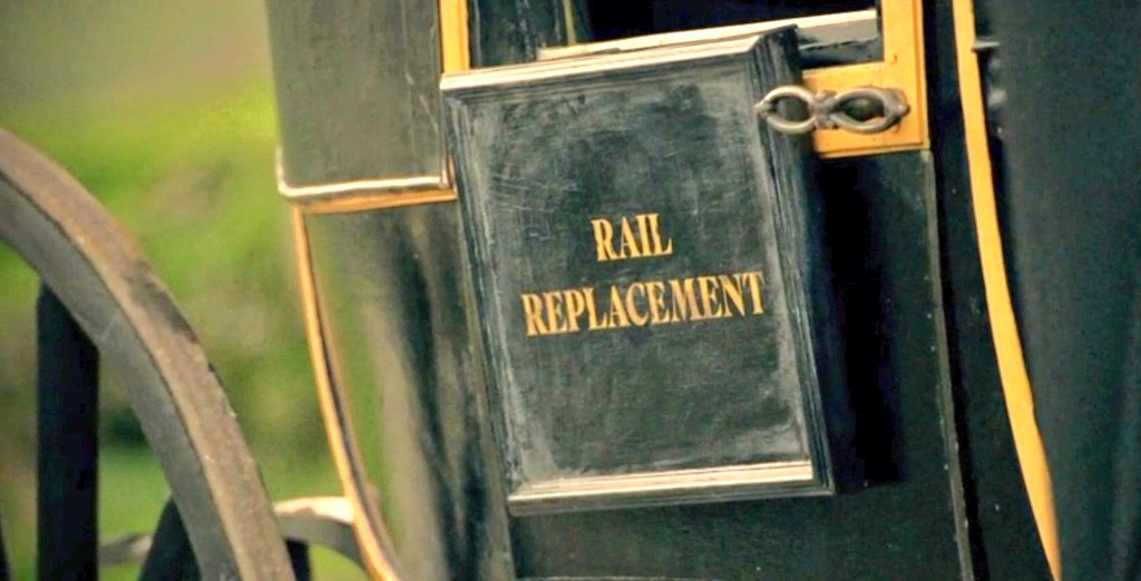 Trying to get anywhere on a Sunday #TheTraitors