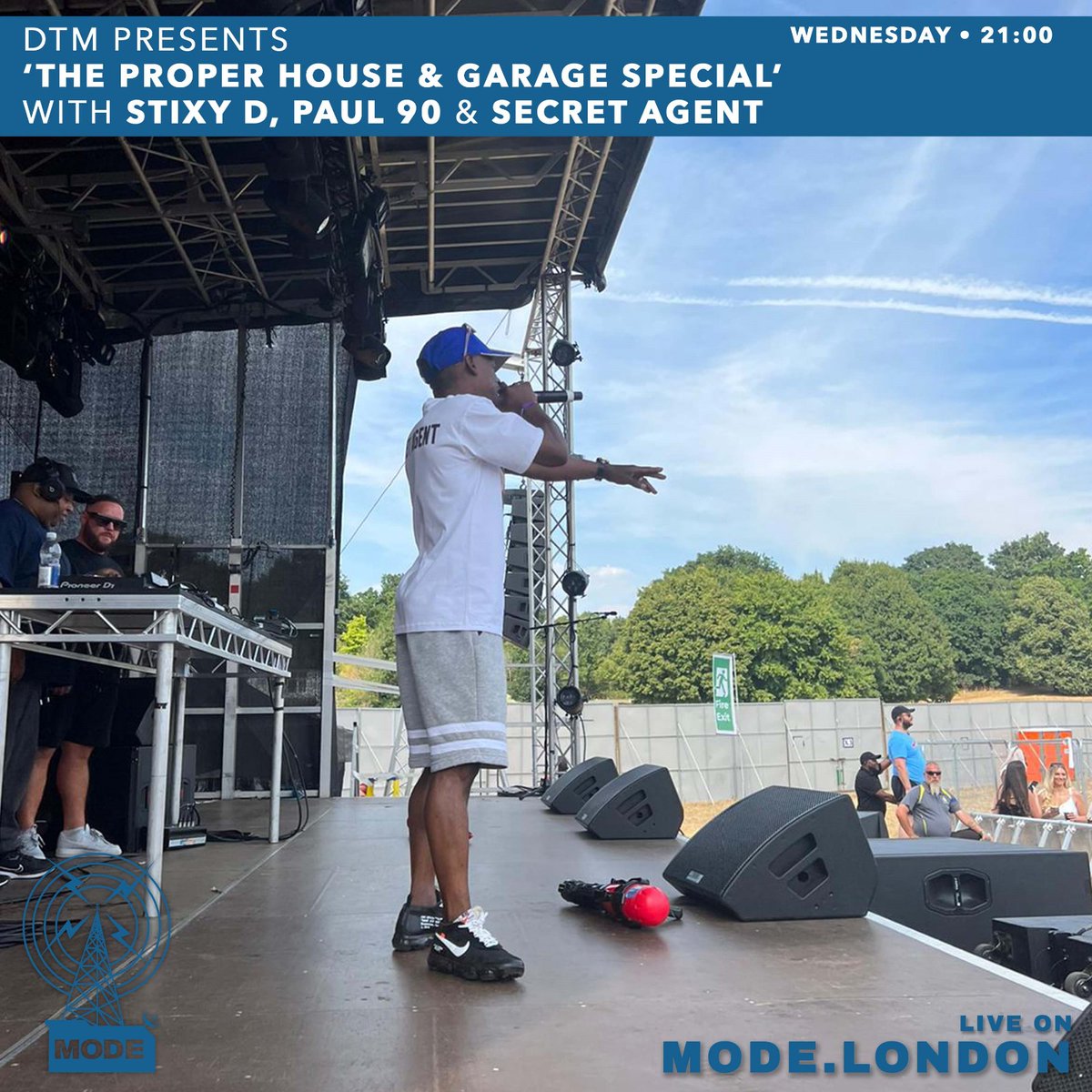 Moderadiolondon's tweet image. Live now, we&apos;ve got @KLAIMDJ bringing a #DTM House &amp;amp; Garage special with #StixyD, #Paul90 &amp;amp; #SecretAgent

Mode.London