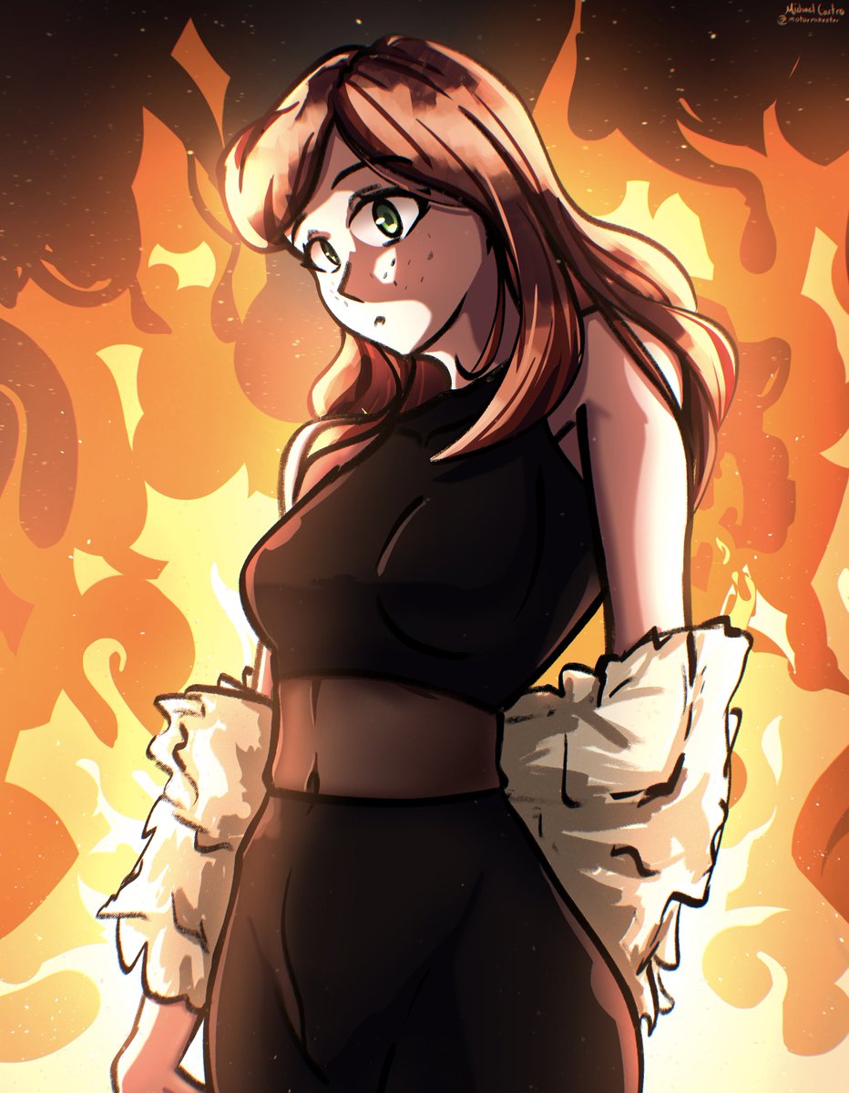Party girl Iris (I wouldn't bring her to a party)

#arcaneodyssey #arcaneodysseyfanart #digitalart #characterart #AnimeArt #anime_girls #commissionsopen