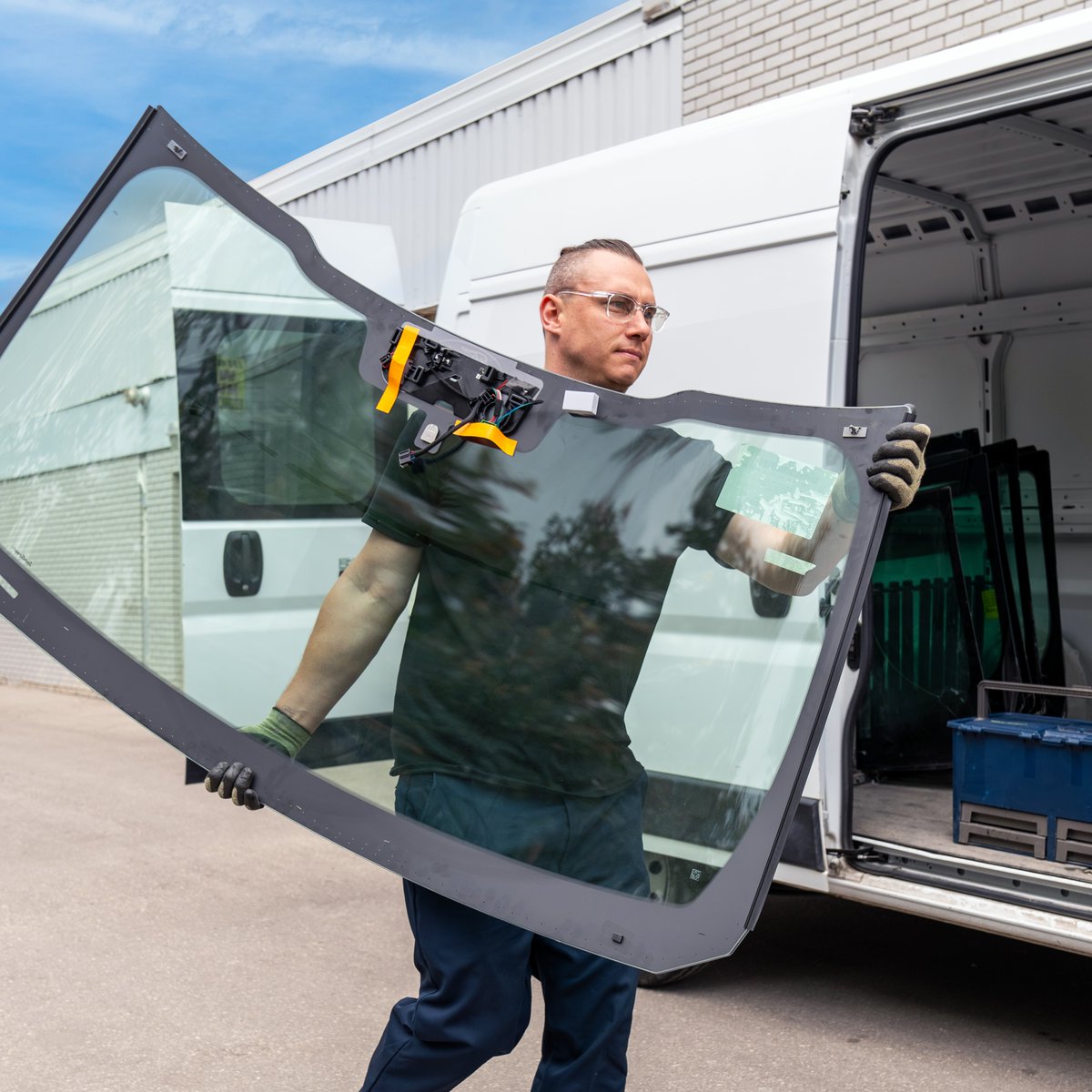 Over 14 million vehicles need to have glass repaired every year. According to BodyShop Business, damaged auto glass is more common than you think. 🚗. Make an appointment: bit.ly/45MXOAV #GlassServices #CollisionRepair