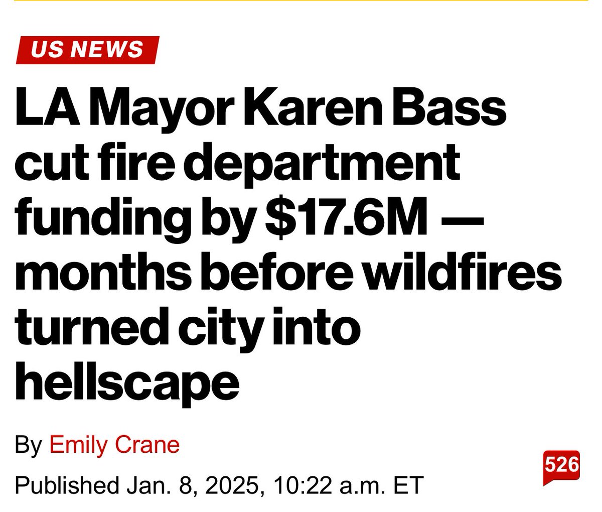 Is this good <a href="/MayorOfLA/">Mayor Karen Bass</a>?