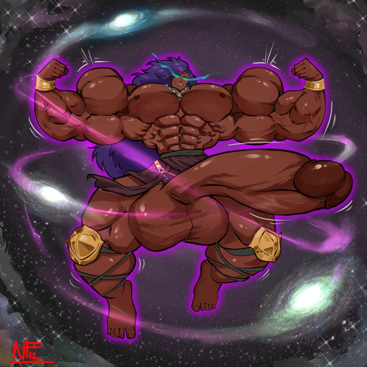 Another amazing commission by <a href="/neofake12/">Neofake12</a>!

Move over Doctor Strange, there's a new god of magic in town...in the world..uh, in the galaxy...universe?