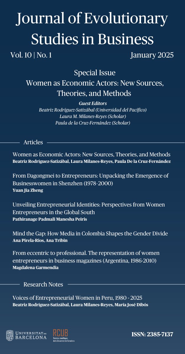 Journal of Evolutionary Studies in Business tweet media