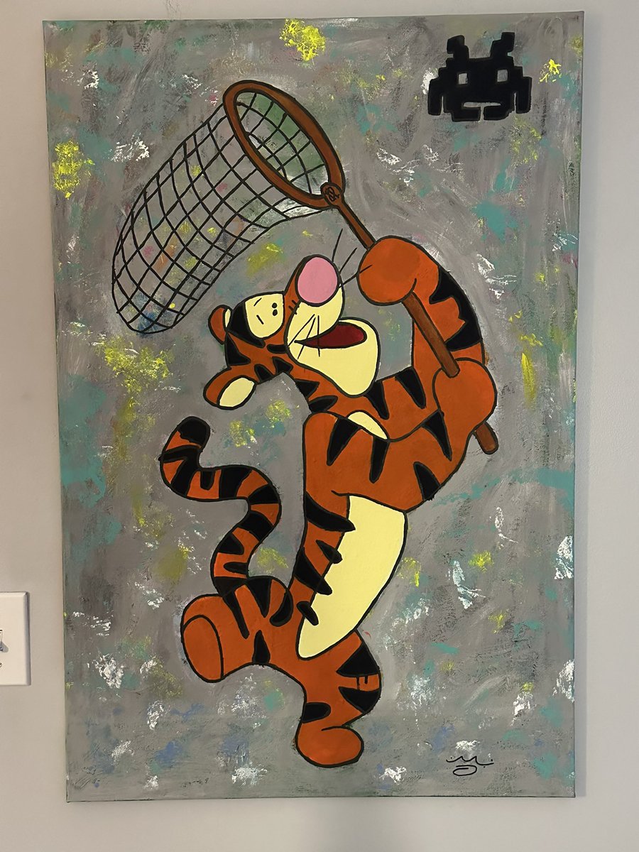 ArtByNeimad's tweet photo. #Tigger 
#Neimad #ArtByNeimad #StayCreative https://t.co/Fjehjta27j