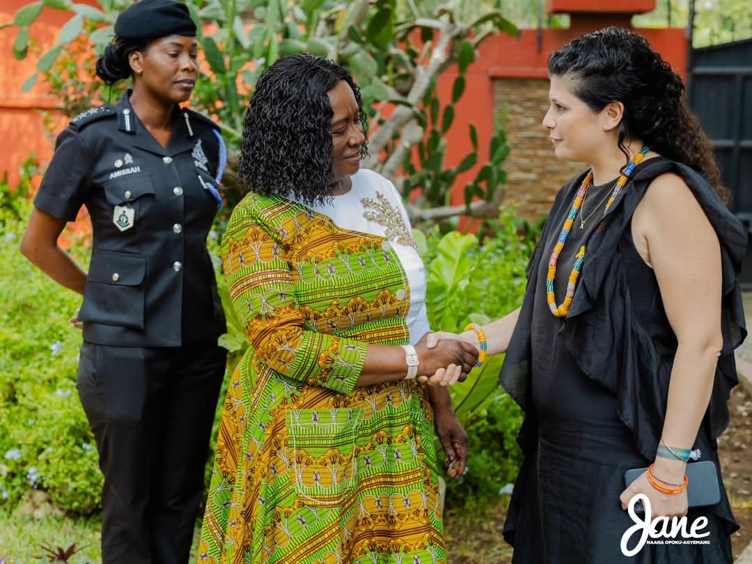 _OGyamfiPrince's tweet photo. #Day1 The Vice President of Ghana met with Israel's Ambassador Roey Gilad and Deputy FM Sharren Haskel.

 Discussions focused on mutual collaboration, rebuilding the economy, and food security. Israel pledged further talks to strengthen ties.
#Inauguration2025 https://t.co/69F1LY6SYi