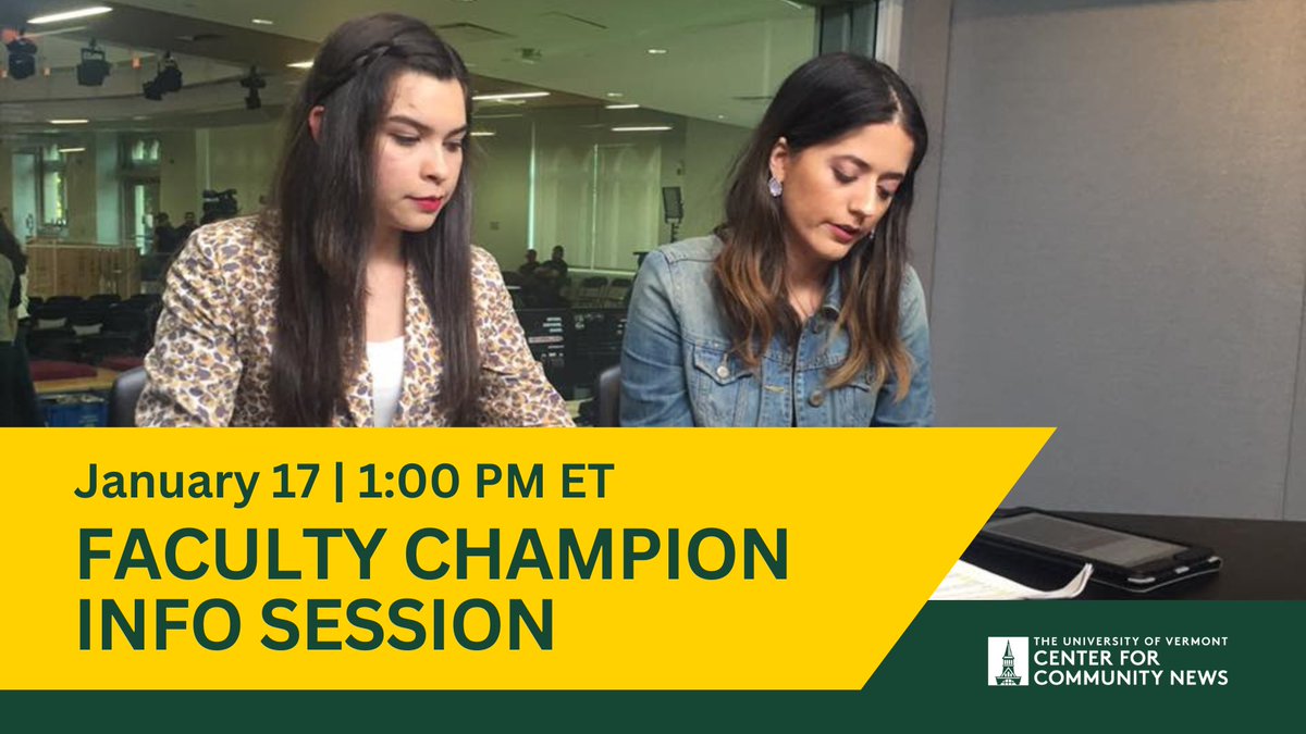 Center for Community News tweet media