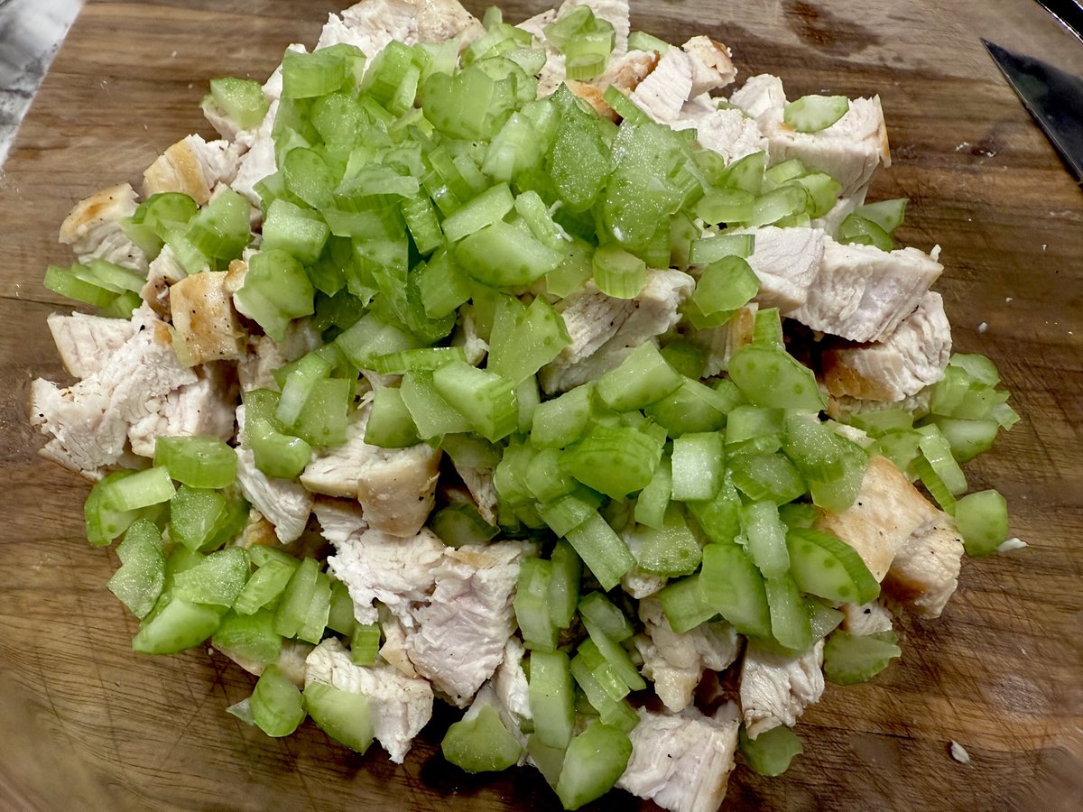 What do you put in your chicken salad?