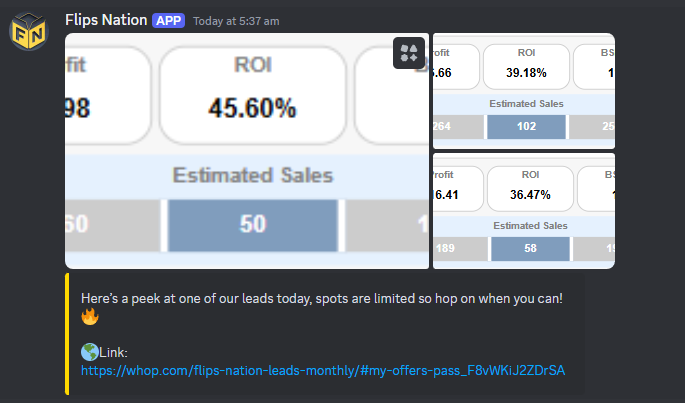 FLIPS NATION AMAZON tweet media