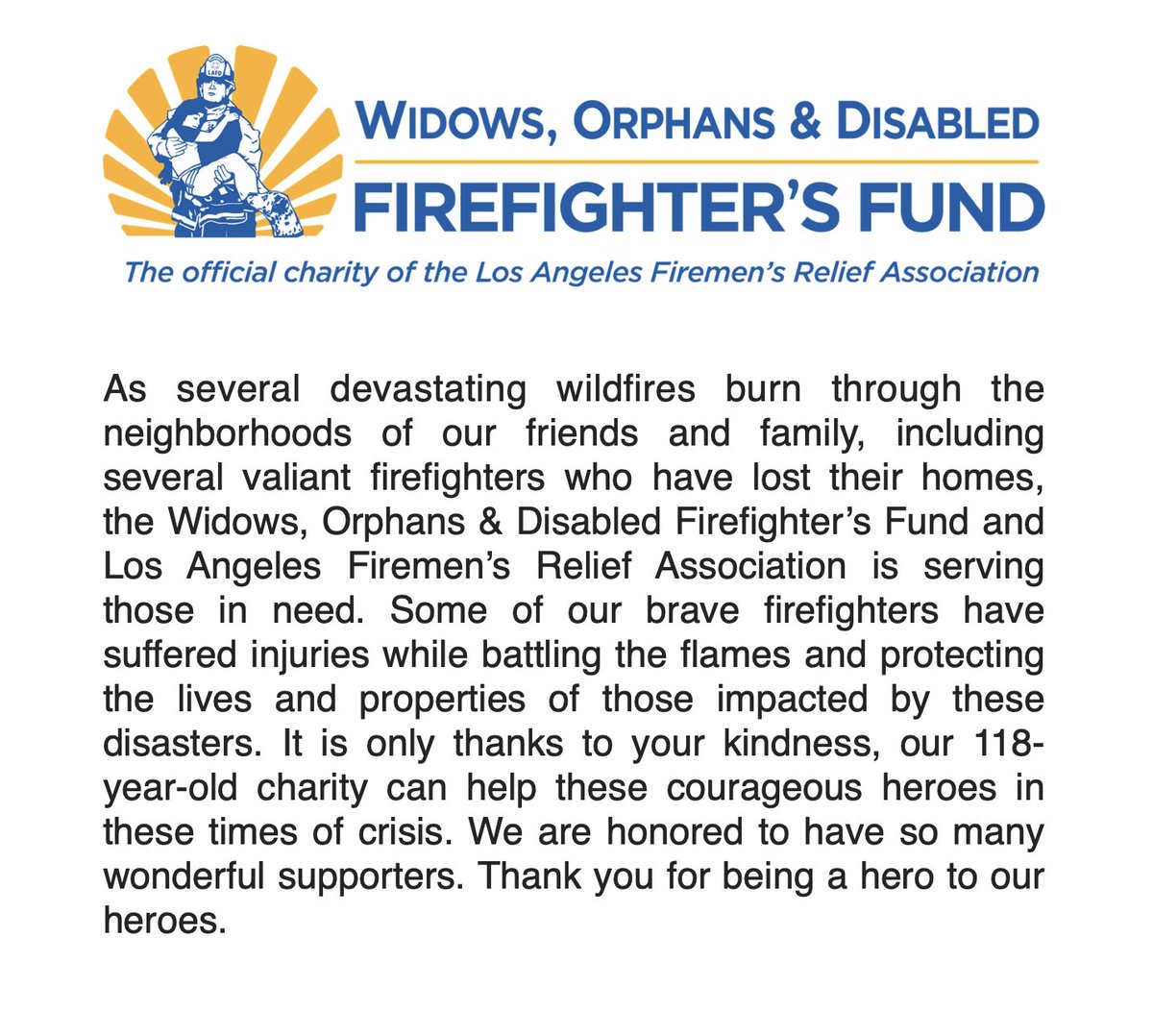 GiveToAHero's tweet image. To make a one-time or recurring tax-deductible donation, please click here: wodff.org/donate-now/
