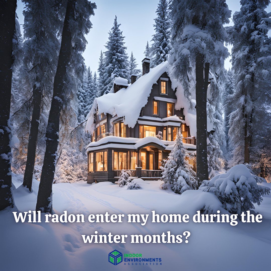 Radon levels can be even higher in winter when windows are closed, preventing both heat - and radon - from escaping. 
Learn more and access resources: aarst.org/NRAM

#StopRadon #NRAM #RadonActionMonth #IndoorAirQuality #EnvironmentalHealth