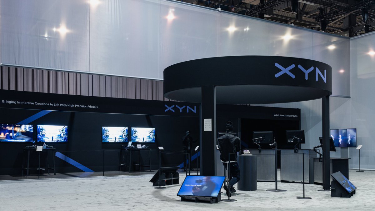 XYNbySony's tweet photo. Welcome to XYN booth at CES2025!
#XYN #Feel_XYN #Spatialcontent #3DCG #SonyCES #SonyCES2025 https://t.co/sSXPiEJJB7