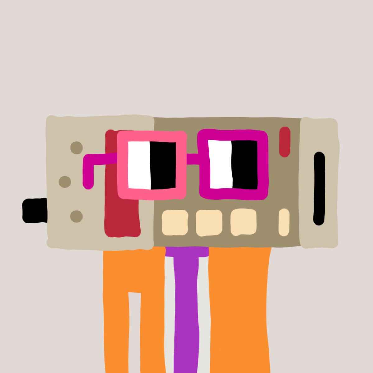 Noun 1376 👉 nouns.wtf/noun/1376

same but with less effort (pixels) and more fine art (hand-drawn) 🧃🧃