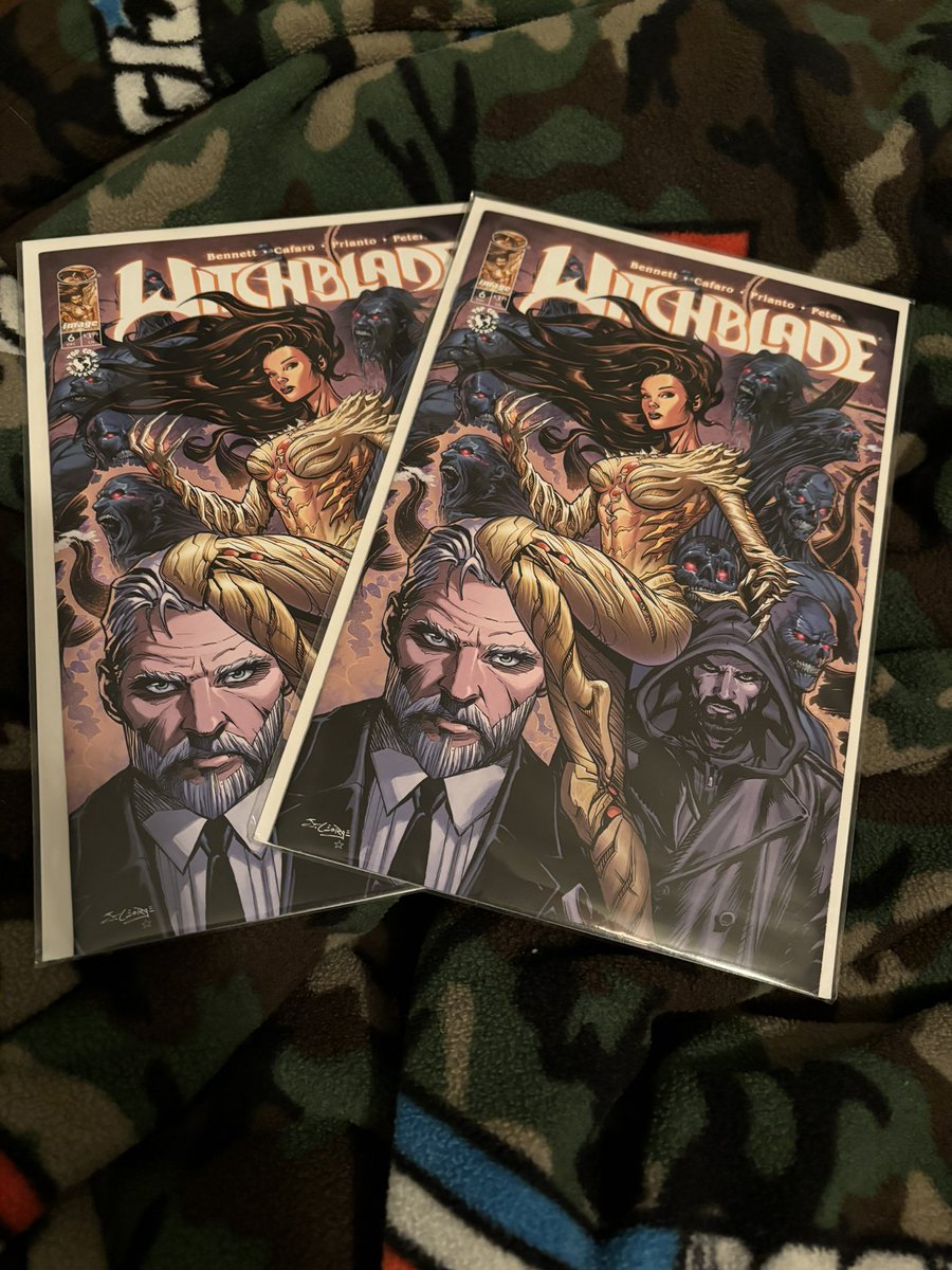 Kirk Spencer - Secretary of Comic Books (@big5army) on Twitter photo I am a huge fan of <a href="/joshgeorgeart/">Josh George</a>. So much so that I wanted to buy a dozen copies of his <a href="/TopCow/">Top Cow</a> Witchblade cover. I settled for two. ;)
Hopefully I can see Josh <a href="/heroesonline/">HEROESONLINE</a> #HeroesCon again to get these signed. I am a huge fan of <a href="/joshgeorgeart/">Josh George</a>. So much so that I wanted to buy a dozen copies of his <a href="/TopCow/">Top Cow</a> Witchblade cover. I settled for two. ;)
Hopefully I can see Josh <a href="/heroesonline/">HEROESONLINE</a> #HeroesCon again to get these signed.