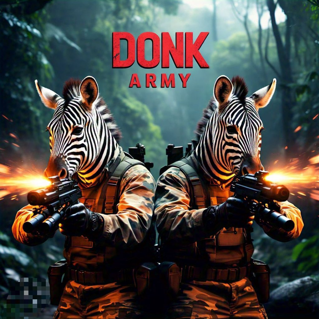 UkashatBalaCCII's tweet photo. All hail to the DONK ARMY! 🙌🔥 We see your hands, the support is real. Let’s send DONK to the moon! 🌕🚀🚀🚀🚀🚀🚀🚀
@donk_apt 
#DonkMove
#DonkArmy https://t.co/VrFI6vy8rB