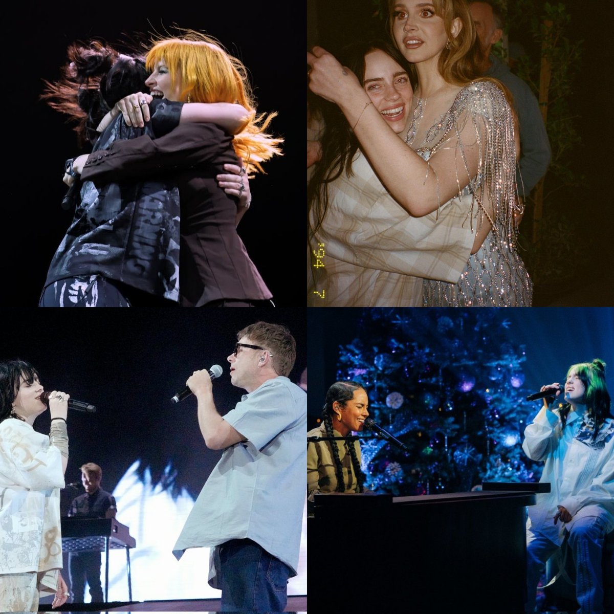 billie eilish singing with other artists live; a thread. 🧵