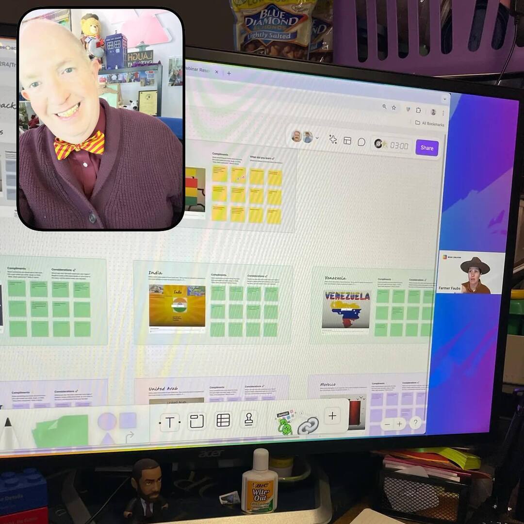 Patrick Vernon #EduGuardian (@elonteacher) on Twitter photo Great to be able to catch a session of you missed it! <a href="/bookcreatorapp/">Book Creator Team</a> <a href="/figma/">Figma</a> And representing for the <a href="/eduguardian5/">EduGuardians</a> is <a href="/farmerfaubs/">Farmer Faubs 🤠+🌈</a> Yee Haw 🤠 #eduguardians Great to be able to catch a session of you missed it! <a href="/bookcreatorapp/">Book Creator Team</a> <a href="/figma/">Figma</a> And representing for the <a href="/eduguardian5/">EduGuardians</a> is <a href="/farmerfaubs/">Farmer Faubs 🤠+🌈</a> Yee Haw 🤠 #eduguardians