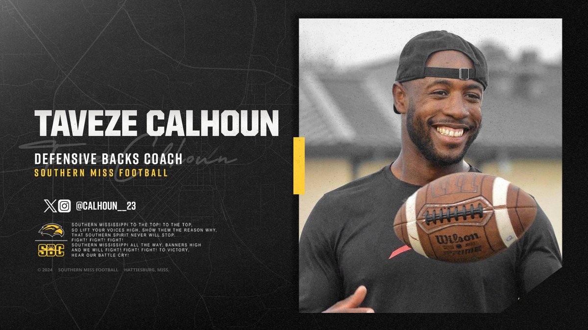 Adding more NFL talent to the staff 🔥

Taveze Calhoun is amped up for 8/30 at The Rock 🎟️ » smttt.info/FB25Renewals

#FlipTheScript25 | #SMTTT