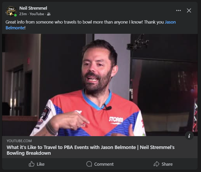 Jeff Piroozshad (@jeffp300) on Twitter photo I feel like if the name of the article was gonna be "What it's like to travel to PBA Events with Jason Belmonte" they actually should have interviewed Bill O'Neill. 🤣🤣
<a href="/Bill_ONeill/">Bill ONeill</a> <a href="/JBelmo/">Jason Belmonte 🎳</a> <a href="/Neilstrem/">Neil Stremmel</a> I feel like if the name of the article was gonna be "What it's like to travel to PBA Events with Jason Belmonte" they actually should have interviewed Bill O'Neill. 🤣🤣
<a href="/Bill_ONeill/">Bill ONeill</a> <a href="/JBelmo/">Jason Belmonte 🎳</a> <a href="/Neilstrem/">Neil Stremmel</a>