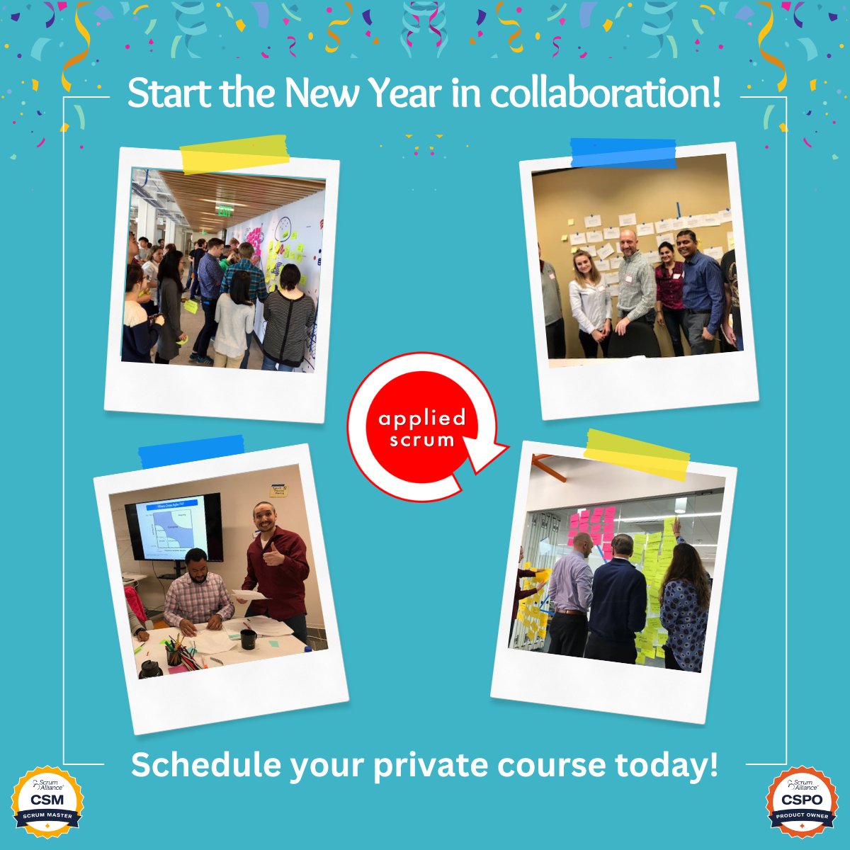 Bring your team together! appliedscrum.com/contact-applie…