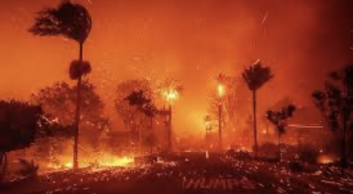 Prayers and strength tonight to all our friends and colleagues in Los Angeles affected by these devastating fires. LA is in a state of emergency and over 30,000 have been ordered to evacuate. #lafires