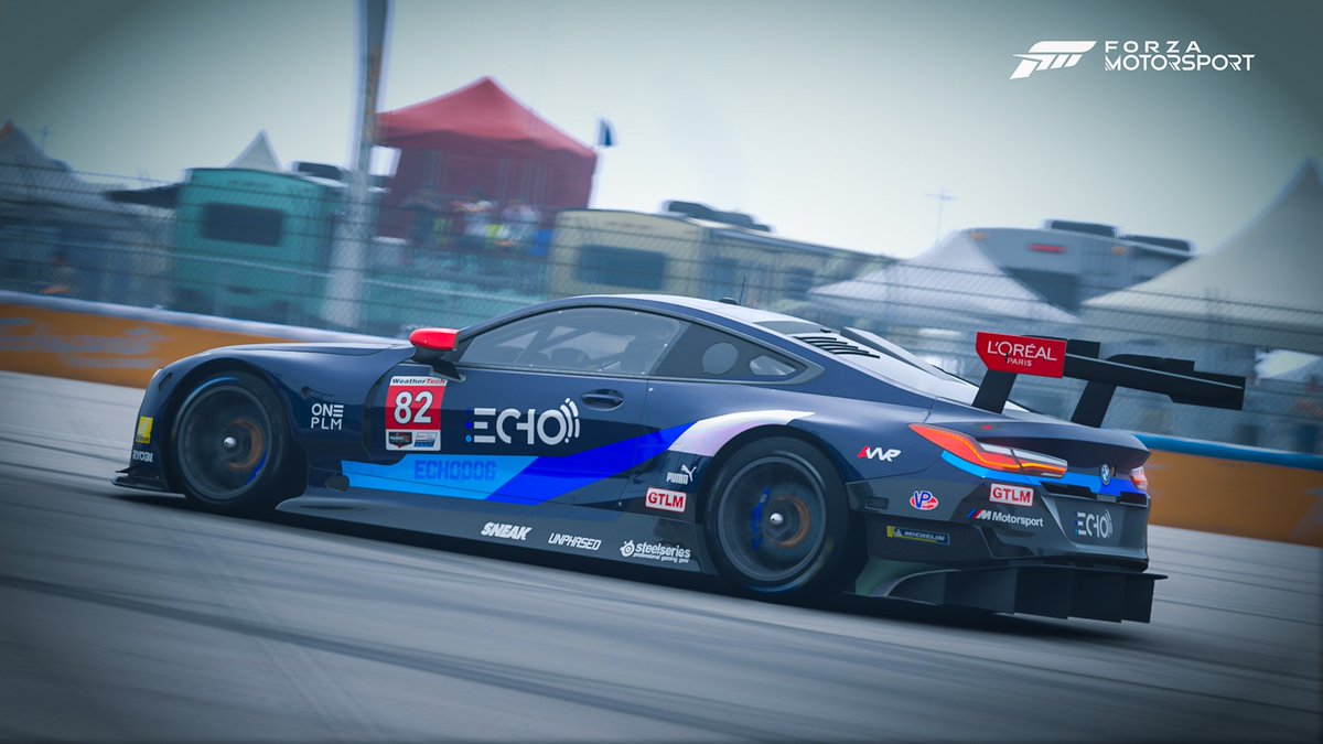 Did a quick <a href="/ECHOmotorsport/">ECHO</a> team paint for <a href="/AxE_2899/">James D.R</a> on the #BMW #M6
#M6GTE
#Forza #ForzaMotorsport #FM23 #ForzaShare
Hilariously I did it with the wrong number initially (28) now corrected to the correct number (82) in the last picture 😂