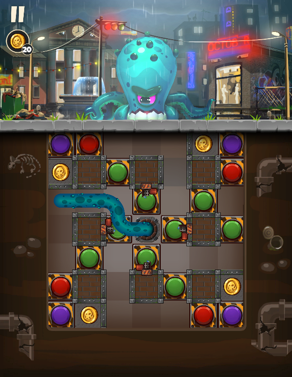 🐙 Ready to dive into the world of #Octopus puzzles? 🎮 Can you count all the button colors #Aristotle discovers on his journey? 🌀 Let the challenge begin! ✨#OctoMaze #Steam #indiegame #puzzlegame #indiegame #gamedesign #gameplay #tentacles #cartoonish #MobileGameOfTheYear