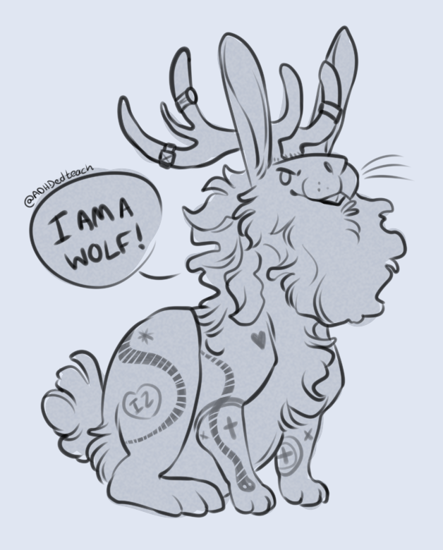 im solely posting art on b*sky now, you can find me under the same username as here!! these are some warm up request doodles from today

#ofmd #ofmdfanart #edizzy #stizzy