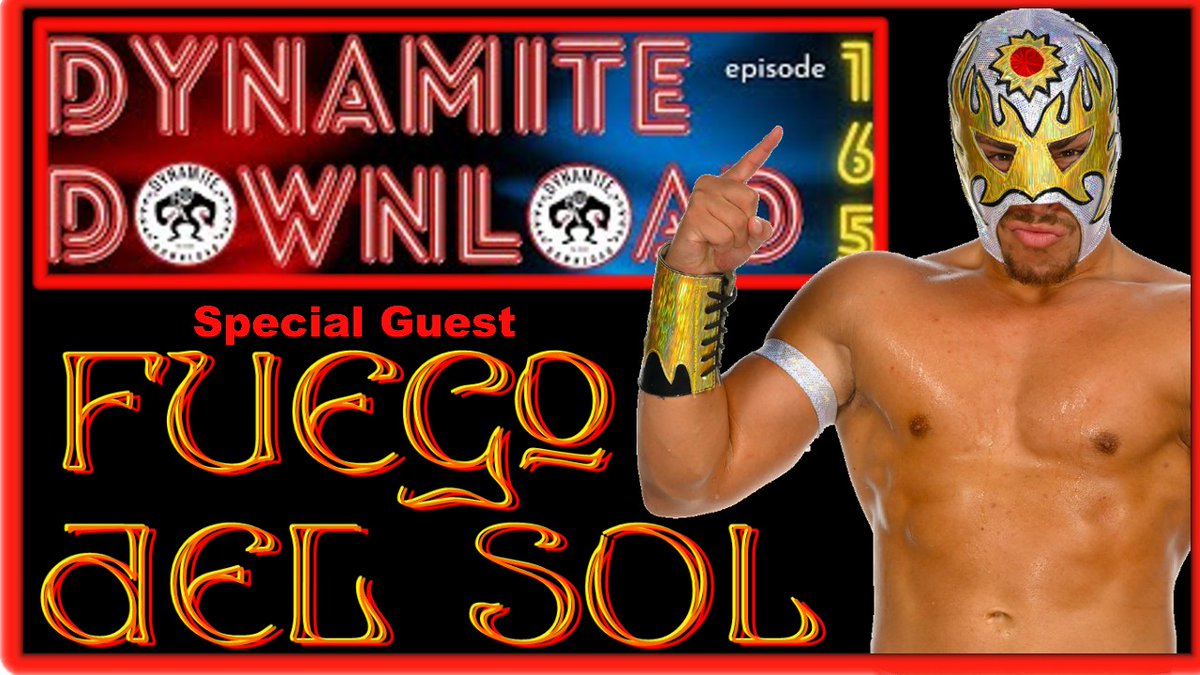 DynamiteDownload 🧨 (@aewdynamitedl) on Twitter photo Its a FIRE TORNADO DDT coming your way LIVE this Thursday on Dynamite Download, with our special guest <a href="/FuegoDelSol/">Fuego Del Sol</a> (more like Fuego Del SWOLE lately!)
Join us in the LIVE chat as we discuss his upcoming match against fellow VLOG CREW alumni <a href="/Alan_V_Angels/">Alan Angels • アラン エンジェルス</a> at <a href="/PWAdrenaline/">Pro Wrestling Adrenaline</a>, Its a FIRE TORNADO DDT coming your way LIVE this Thursday on Dynamite Download, with our special guest <a href="/FuegoDelSol/">Fuego Del Sol</a> (more like Fuego Del SWOLE lately!)
Join us in the LIVE chat as we discuss his upcoming match against fellow VLOG CREW alumni <a href="/Alan_V_Angels/">Alan Angels • アラン エンジェルス</a> at <a href="/PWAdrenaline/">Pro Wrestling Adrenaline</a>,
