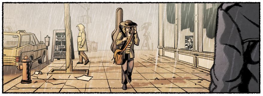 SimonGough2099's tweet photo. Few recent panels from 'Murder Melodies' #1, added some pages to bolster the issue a bit more, great to work on the art again from @davidferracci, written by @KiyarnT. This is a sick looking book, serial killers! Will shout about it once it's done, been in the works for a bit. https://t.co/2x8vRTEkIm