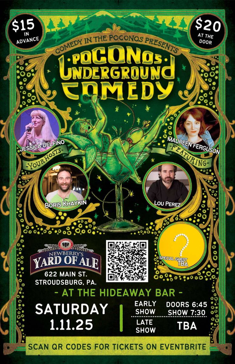 I'm in the Poconos this Saturday! eventbrite.com/e/january-poco…