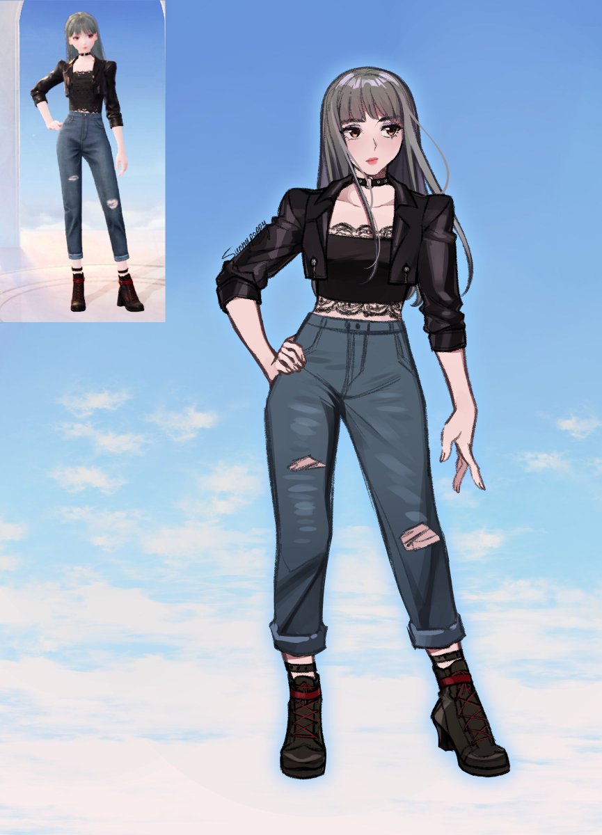 SunnyPoppy4's tweet photo. Drawing personal customization- Infinity Nikki
------------
#InfinityNikki #infinity_nikki https://t.co/RxaHDDfn4J