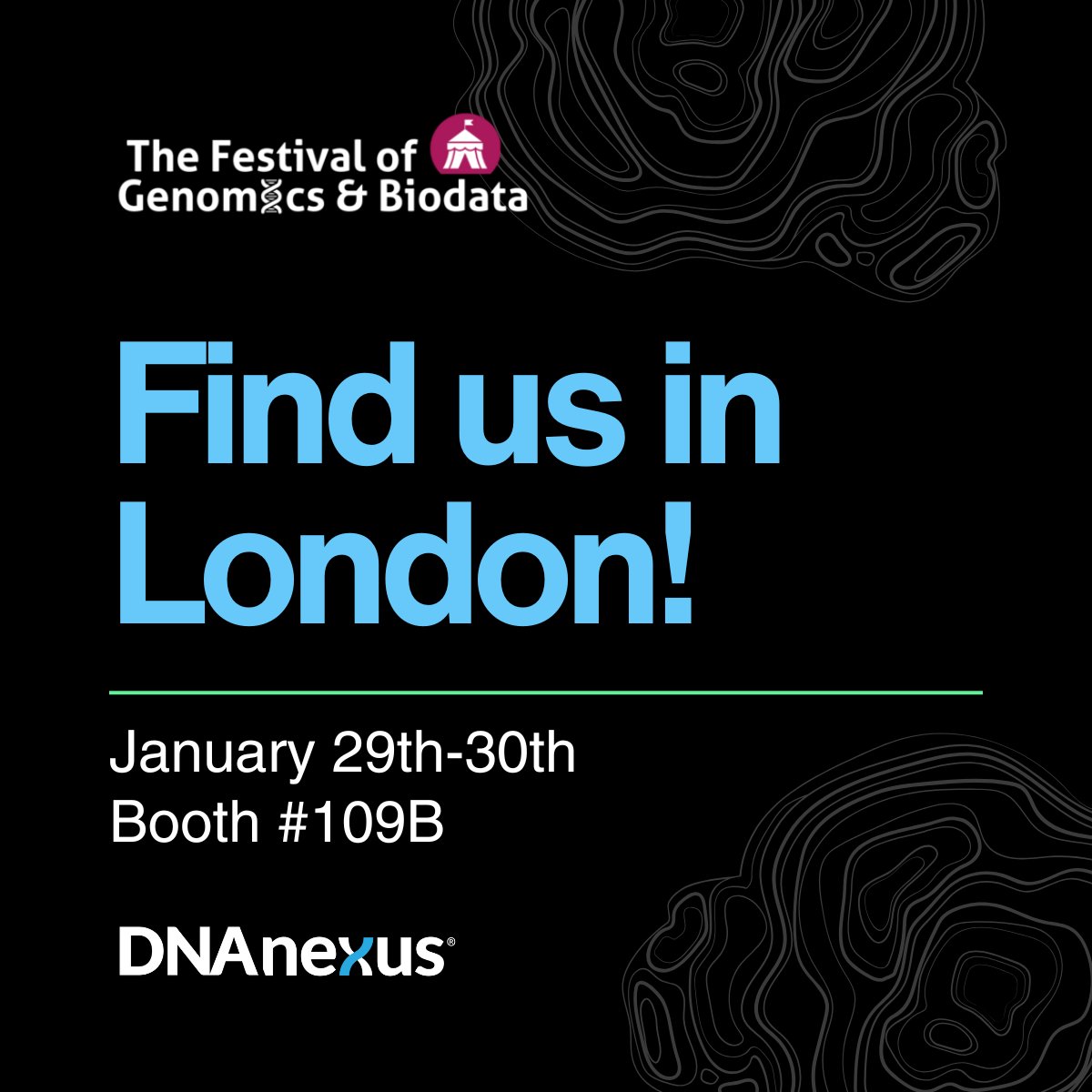 dnanexus's tweet photo. We’re heading back to London to attend #FOG2025! Make sure to stop by our booth #109B to see our solutions enabling large-scale, collaborative & GxP compliant multi-omics research. Schedule a demo ahead of the conference here: https://t.co/dWRnrOq8HF https://t.co/47IQTo7OUr