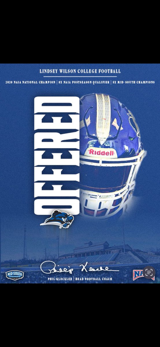 Anthony Burrus (@anthonybur88556) on Twitter photo After a great conversation with @CoachAmbroseLWC I am blessed to receive my first offer!!
@LWC_Football @LWCAthletics <a href="/CoachKleckler/">Phil Kleckler</a> After a great conversation with @CoachAmbroseLWC I am blessed to receive my first offer!!
@LWC_Football @LWCAthletics <a href="/CoachKleckler/">Phil Kleckler</a>