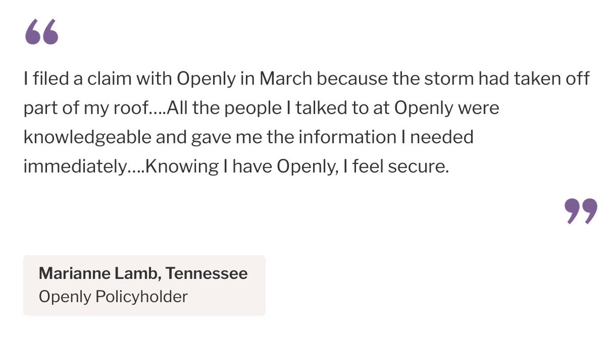 Experience a new level of care in handling claims with Openly. 🧐 🚀 Our experts meticulously investigate each claim, leveraging advanced technologies to deliver a seamless and efficient process. Discover the Openly difference! 👉 openly.com/claims-differe…