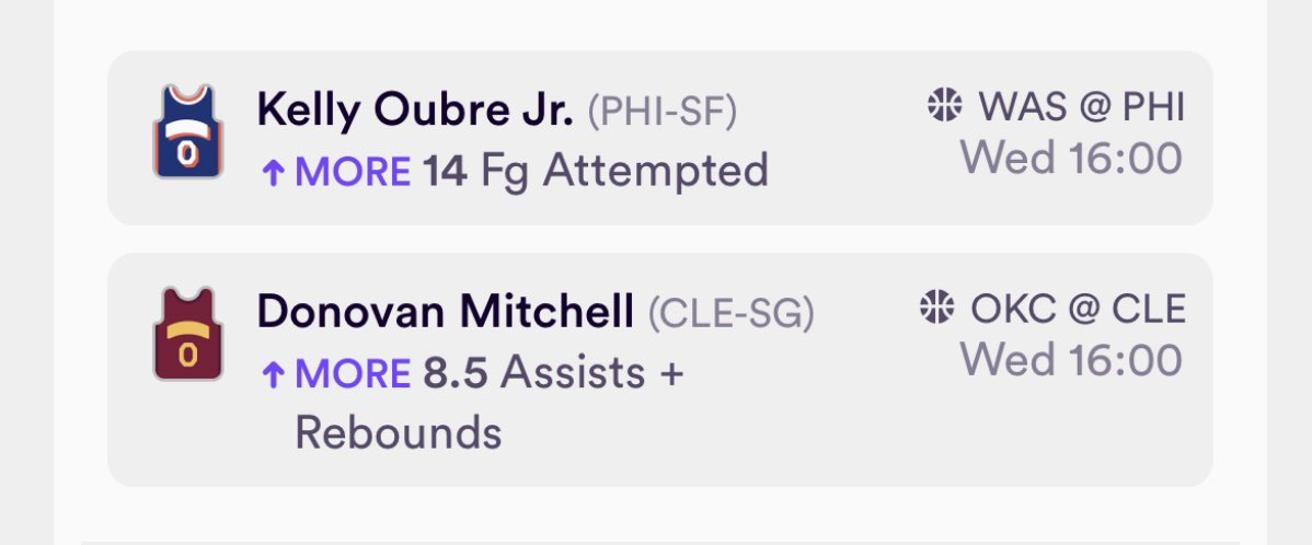 nfparlay's tweet image. Dabble + Chalkboard plays 🙏🏽

#NBA #DabblePicks #Chalkboardhq #GamblingX