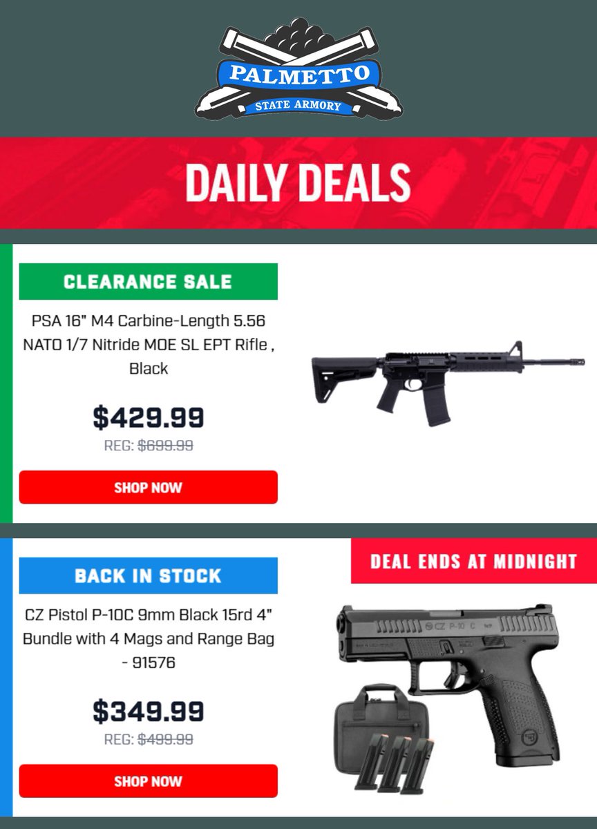 The entry point to owning a decent firearm hasn’t been lower in the last 10 years. 

PSA doing the Lord’s work.